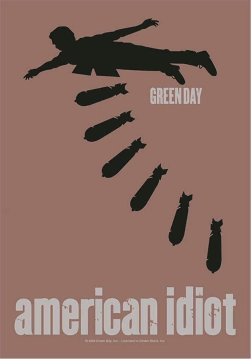 Amerikaanse Idiot II Postervlag