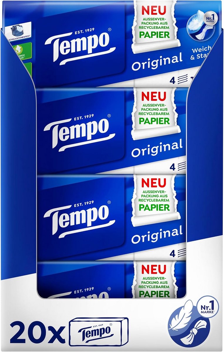 Originele Witte Zakdoeken – Sterke en Absorberende Gezichtsweefsel
