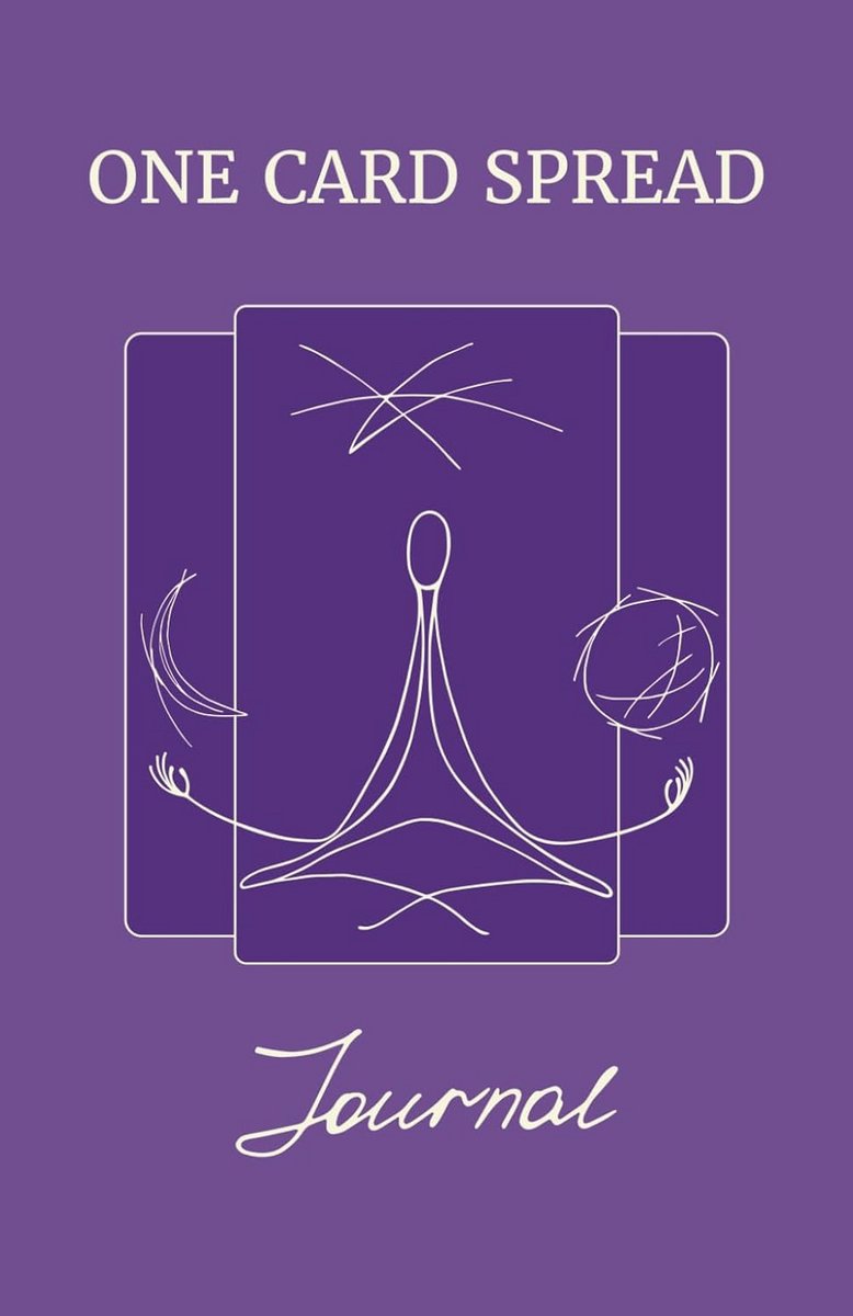 Dagboek voor Één Kaart Spreads Onderhoud van Orakel, Tarot en Lenormand Leggingen