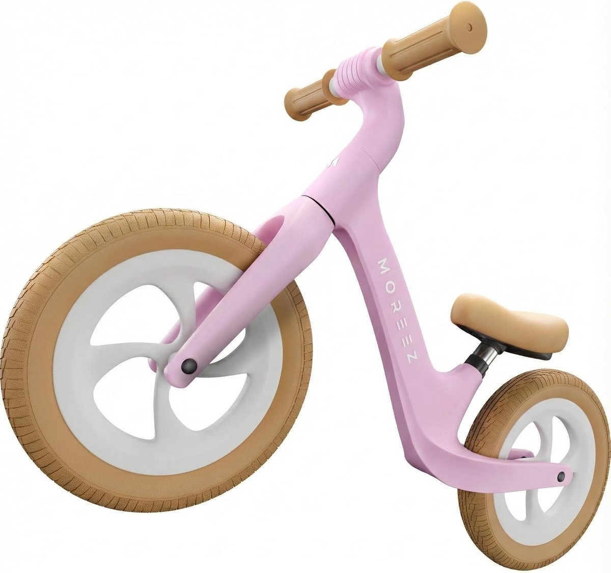 Ergonomische Loopfiets voor Kinderen van 2-5 Jaar - Ultraleichte, Veilige en In hoogte Verstelbare Kinderfiets met 12 Inch Lekbestendige Wielen