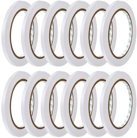 Plakband dubbelzijdig 5 mm x 18 meter