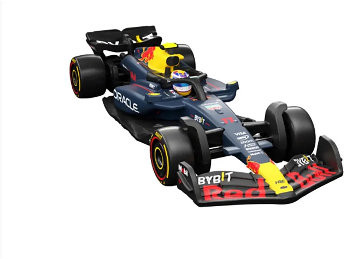 Hot Wheels Premium Metalen Formule 1 Verzamelbaar Speelgoed Raceauto - Sergio Perez Red Bull — afbeelding 9