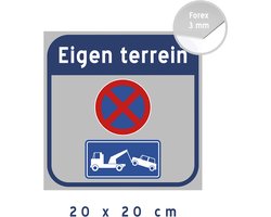 Pictogram/bord | Stilstaan en parkeren verboden - 