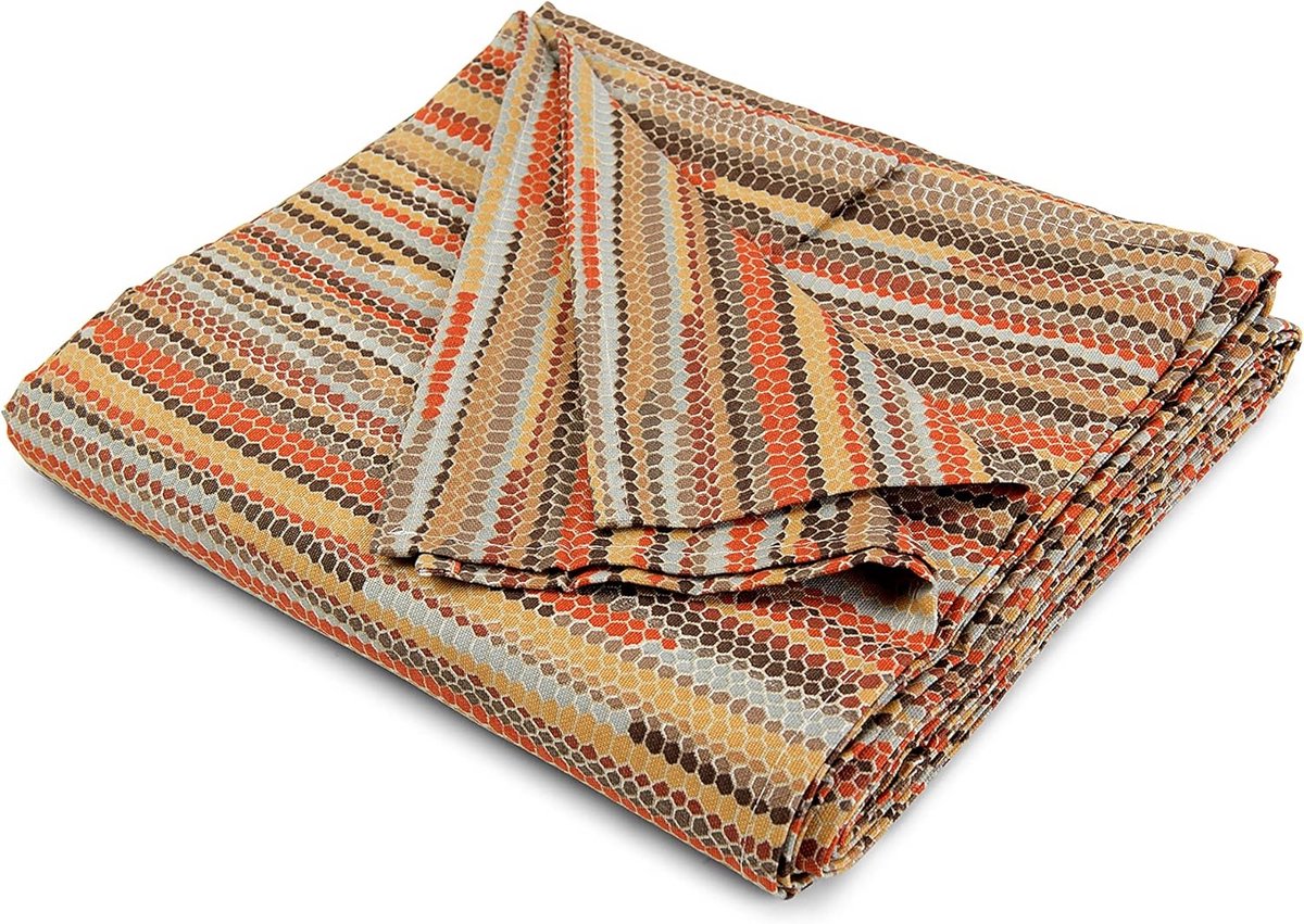 Etnisch Patroon Bankplaid 260 x 280 cm - Ideaal als Dekbed of Sprei voor Tweepersoonsbed