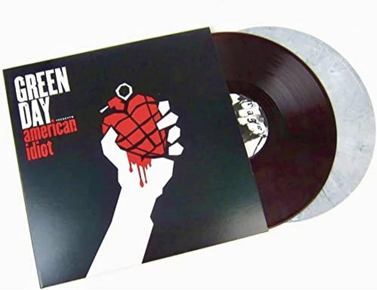 Kleurige Dubbel Vinyl 2LP van American Idiot