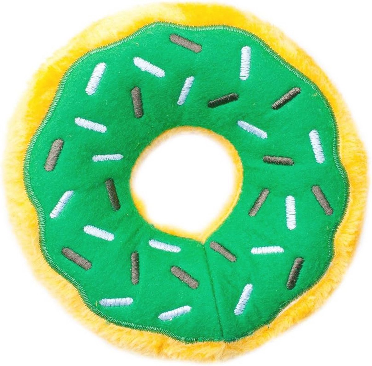Mint Chip Hondenspeeltje - Pluchen Piepspeeltje voor Honden - Leuk en Boeiend Speelgoed voor Actieve Honden