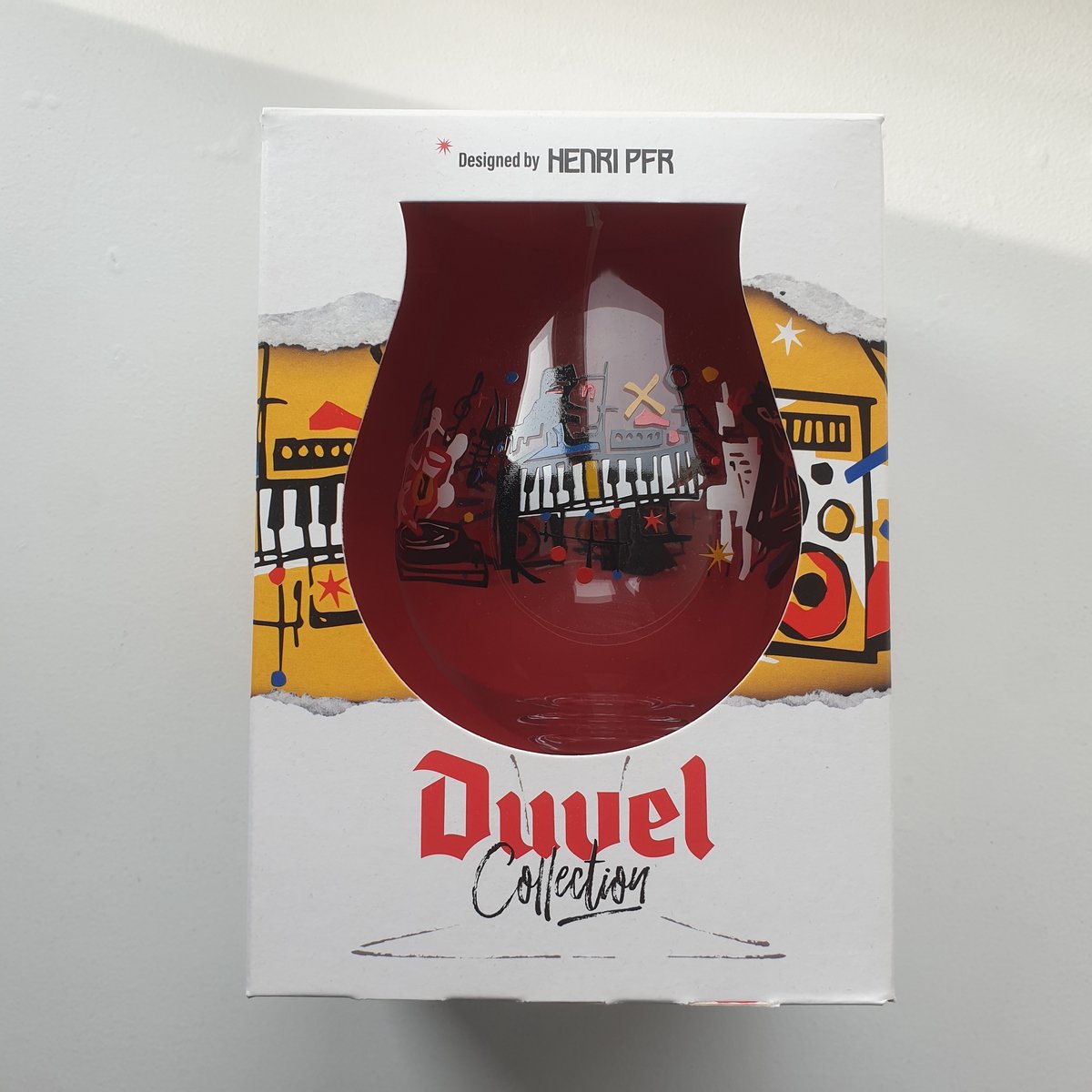 Duvel Glas Limited Edition Henri PFR