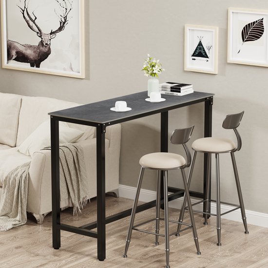 Moderne Houten Bartafel, Rechthoekige Consoletafel Toonhoogte Afmetingen