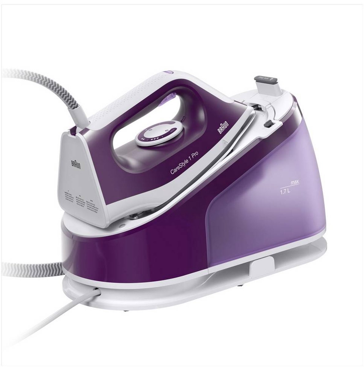 Braun CareStyle 1 Pro IS1514VI - Stoomgenerator - 2200 W - 1,7 L - Keramische zoolplaat - Paars — afbeelding 7