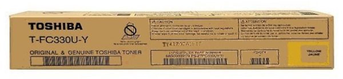 Toshiba T-FC330EY tonercartridge 1 stuk(s) Origineel Geel