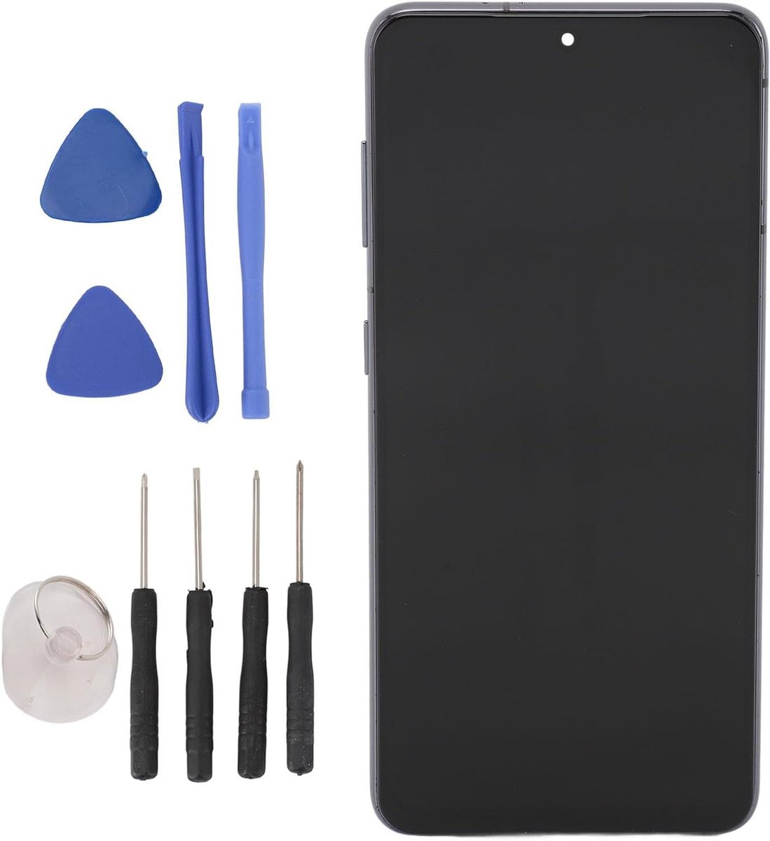 EGoods - Schermvervanging en Reparatieset voor Telefoon S21 - Display-touchscreen Reparatie - Volledige Montage met Frame, TFT-schermvervanging.