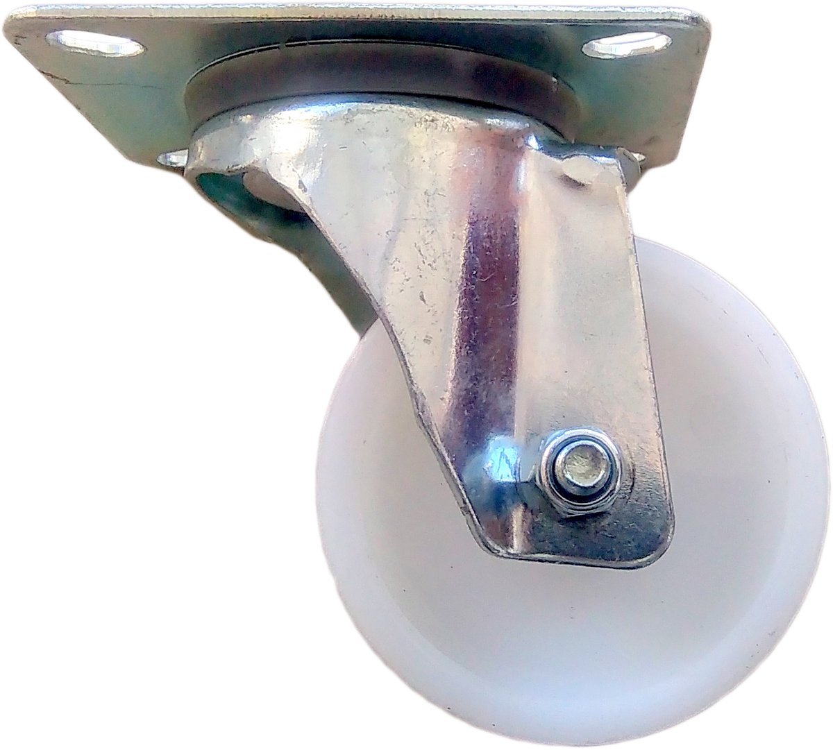 Zwenkbaar Polyamide Zwenkwiel 125mm met Zwenkframe