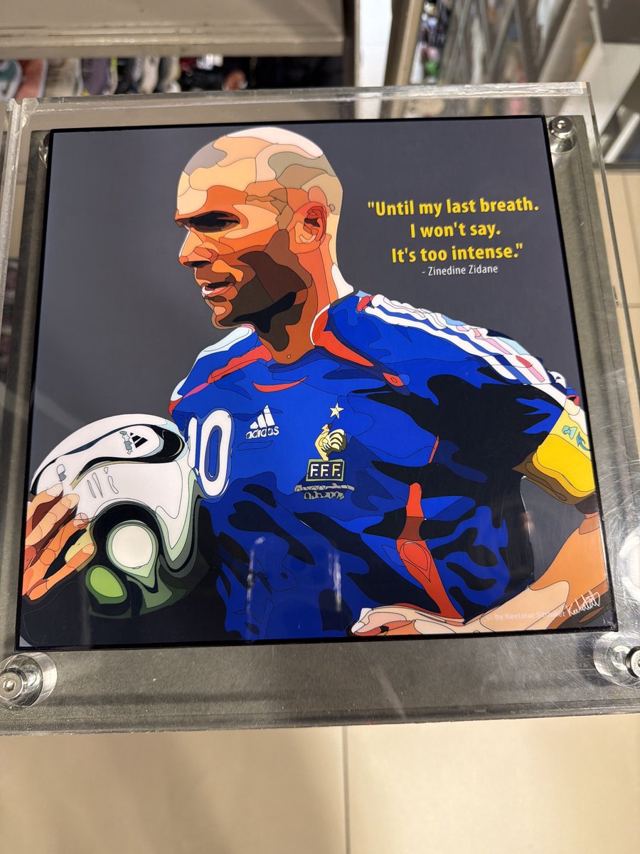 Popart Zinedine Zidane