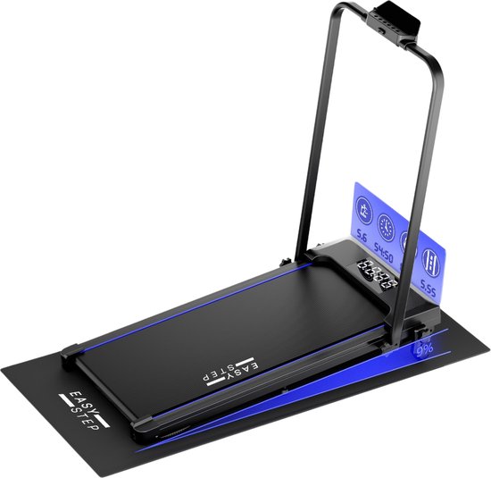 Easystep V12h - Loopband 1-12 km/h met 9% hellingshoek in 3 - Easystep - €279,99
