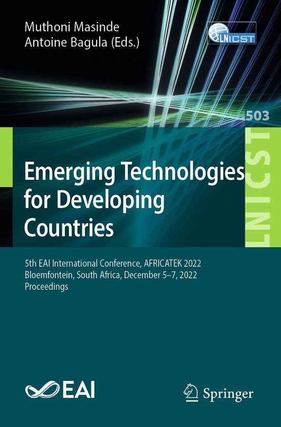 Springer Nature Proceedings Computer Science - Emerging Tech ... - cover