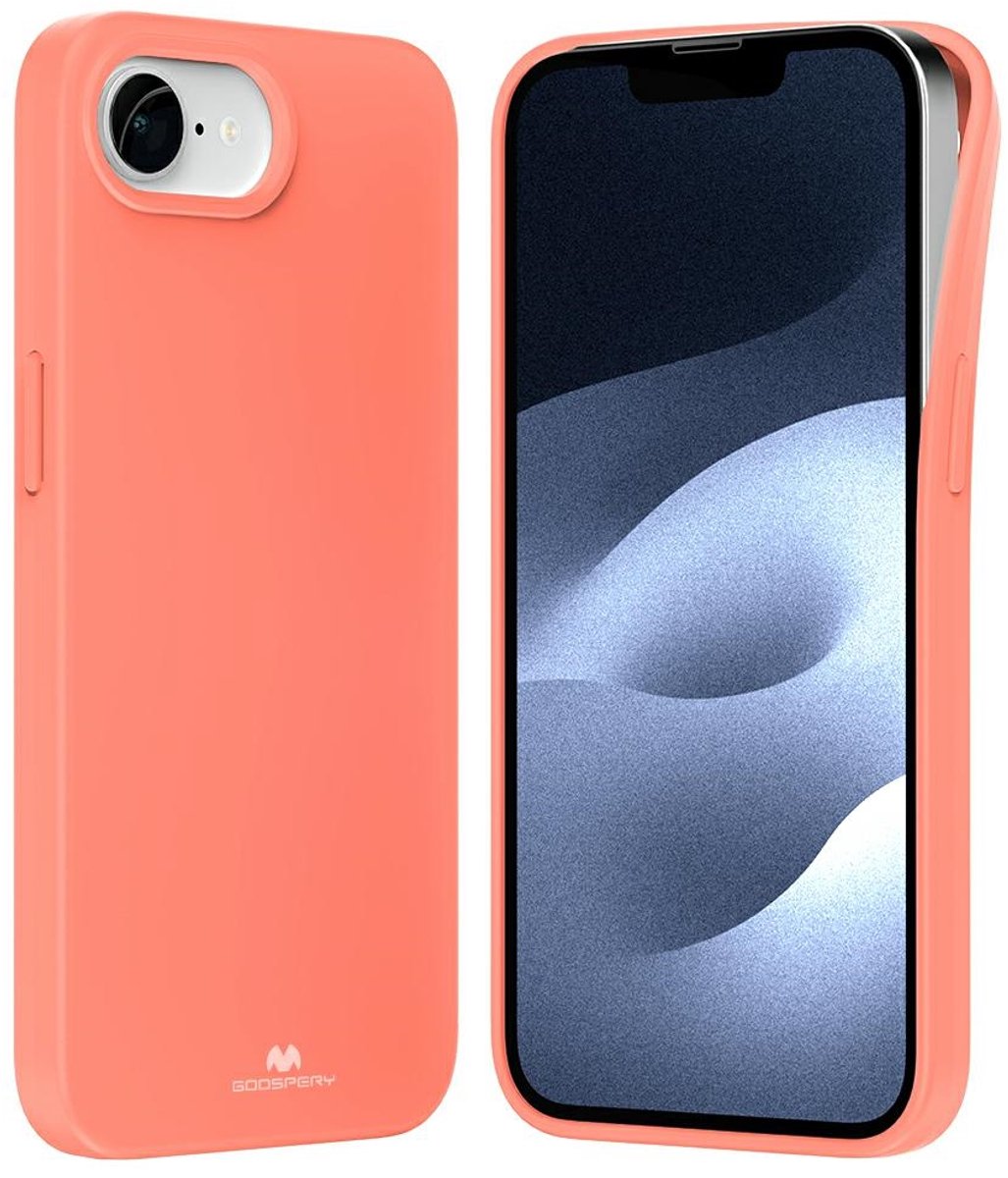 Mercury Soft Case Voor Iphone 16E Hoesje Met Zachte Beschermende Coating Met Duurzame