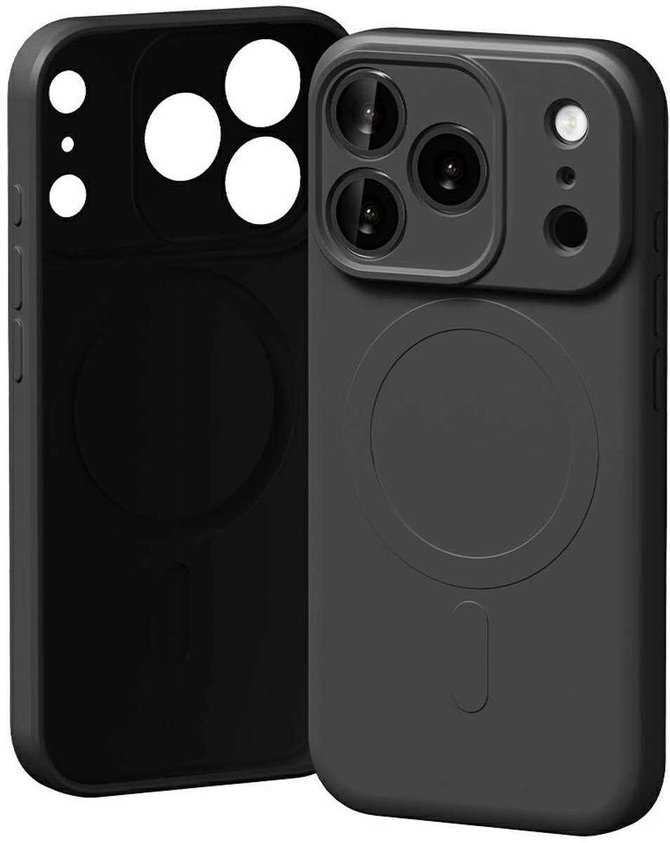 Mercury Semi-Silicone Magsave Hoesje Voor Iphone 17 Pro Magnetische Bescherming