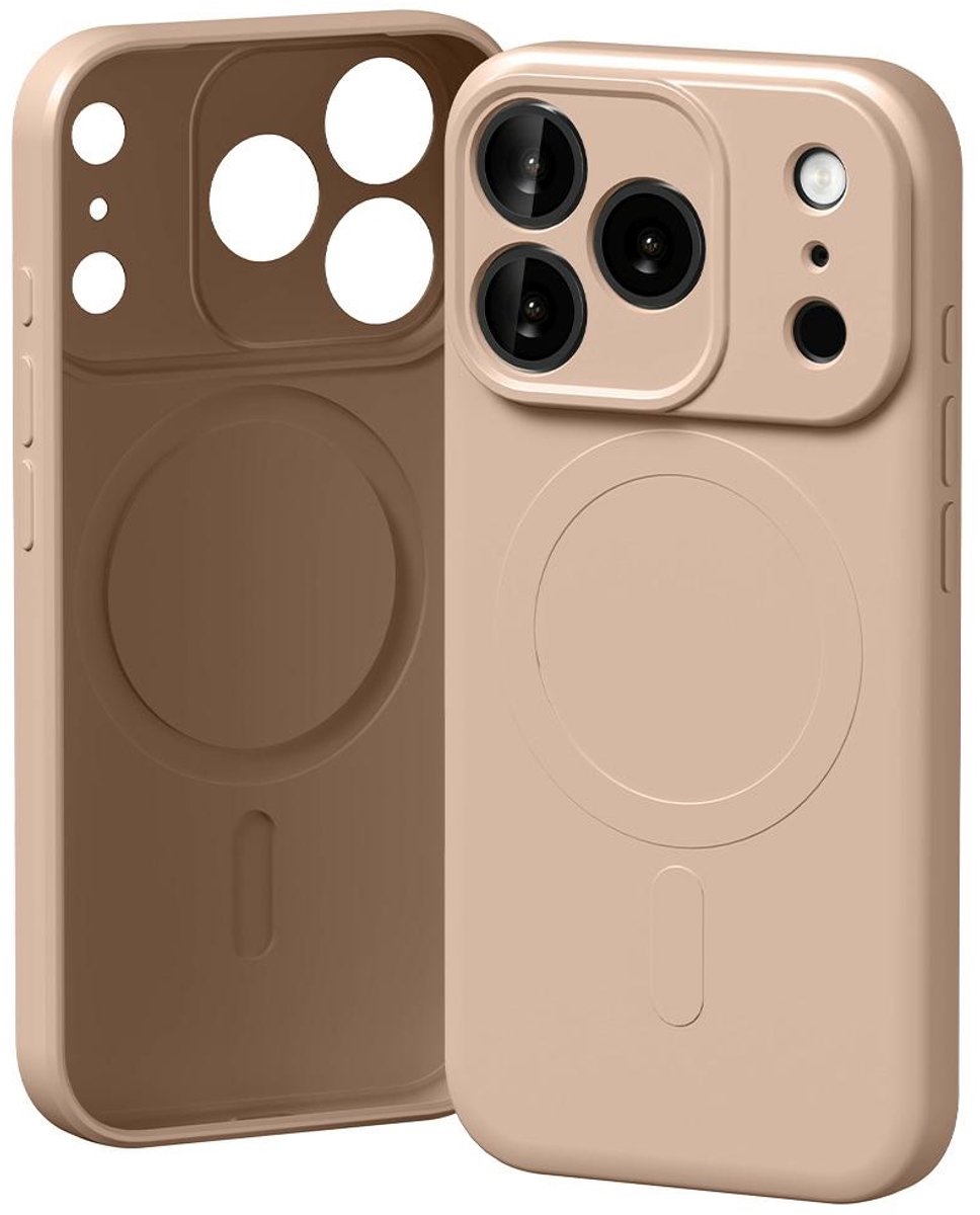 Mercury Semi-Silicone Magsave Hoesje Voor Iphone 17 Pro Magnetische Bescherming
