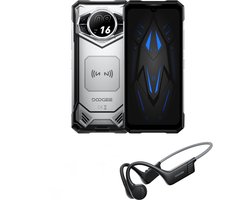 Doogee S200 VIP Edition – 48GB RAM, 256GB ROM, 100MP AI Camera, 10100mAh, 6.72” 120Hz FHD+ Display, Android 16, 5G, Silver