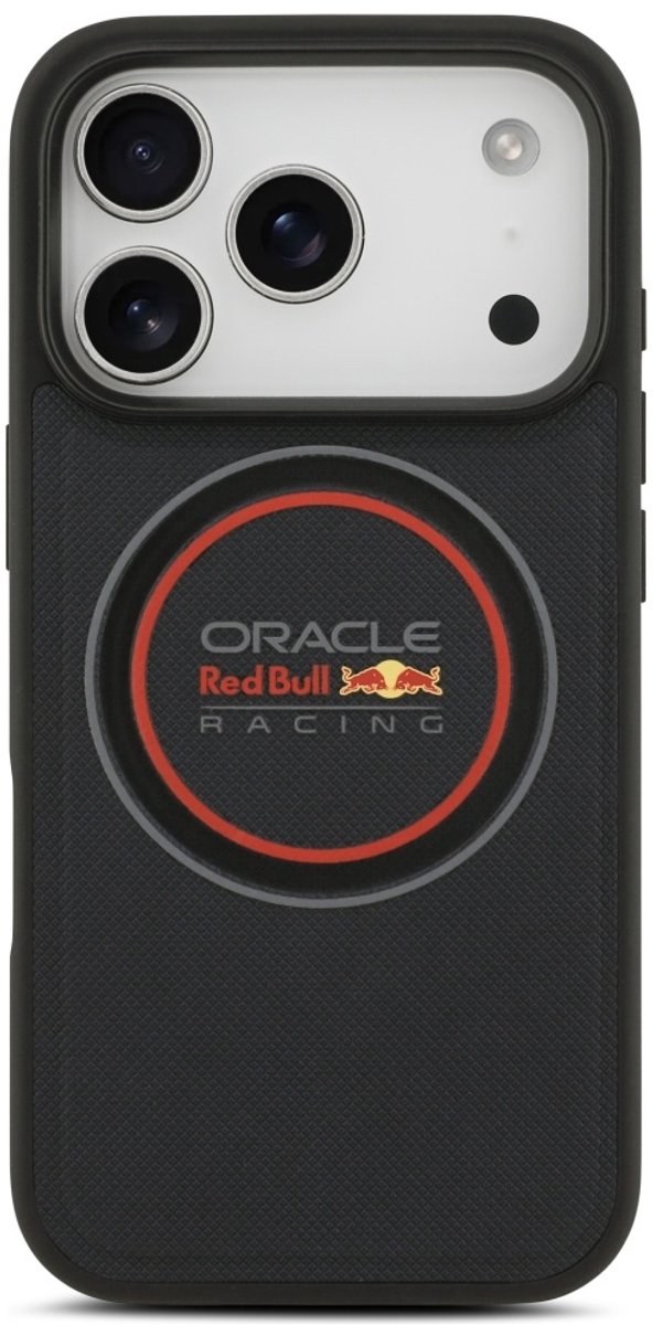 Red Bull Case Met Mesh-Logo En Rode Ring Voor Iphone 17 Pro Max Magsafe van Merkloos — afbeelding 3