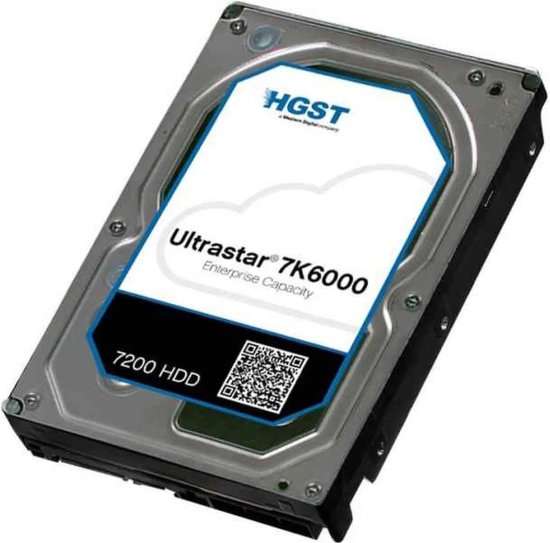 HGST Ultrastar 7K6000 6TB SATA III Desktop HDD 7200 RPM — afbeelding 2