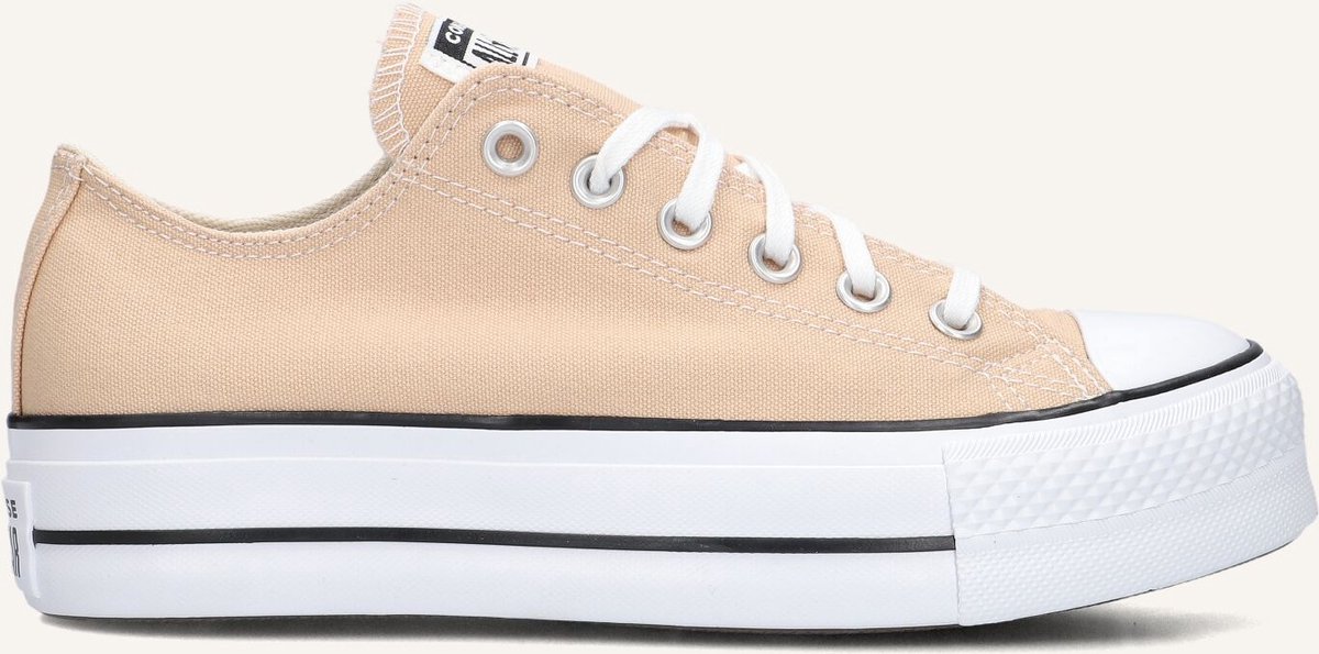 Converse Chuck Taylor All Star Lift Ox Sneakers Dames Beige