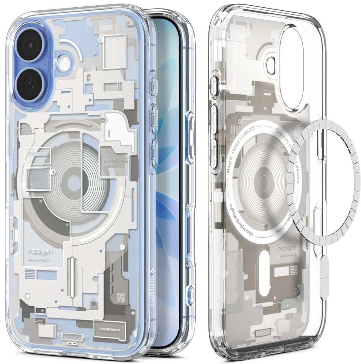 Spigen Case Ultra Hybride Magsafe Voor Iphone 17 Zero One Bescherming Met Titanium