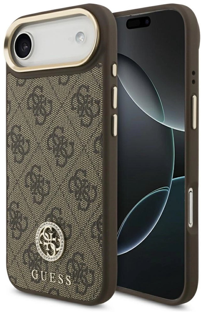 Guess 4G Case Strass Logo Voor Iphone Air Magsafe Met Het Voordeel Van Weerstand