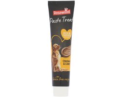 Rosewood Hondensnack Pasta Creme Kip & Lever 150 gr
