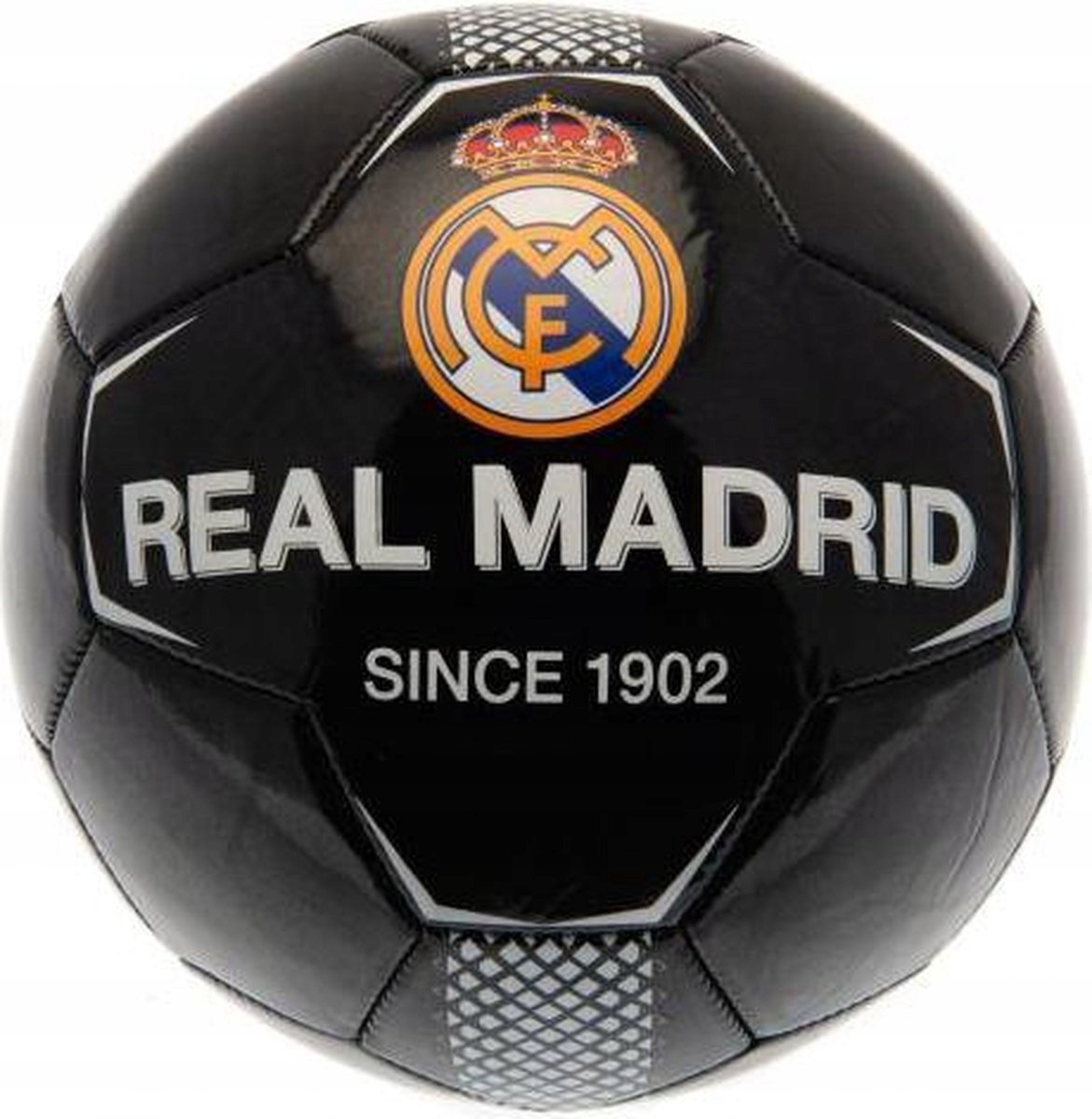 Voetbal Maat 5 - Club Real Madrid - Zwart
