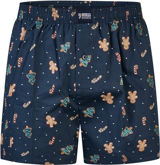 T-shirt Homme Noël Motif Pain D'épice 'Season's Eatings', Bleu Clair, Taille XL, Neuf