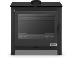 Viking Choice CV Houtkachel - Vrijstaand - 26kW - Staal - Zwart