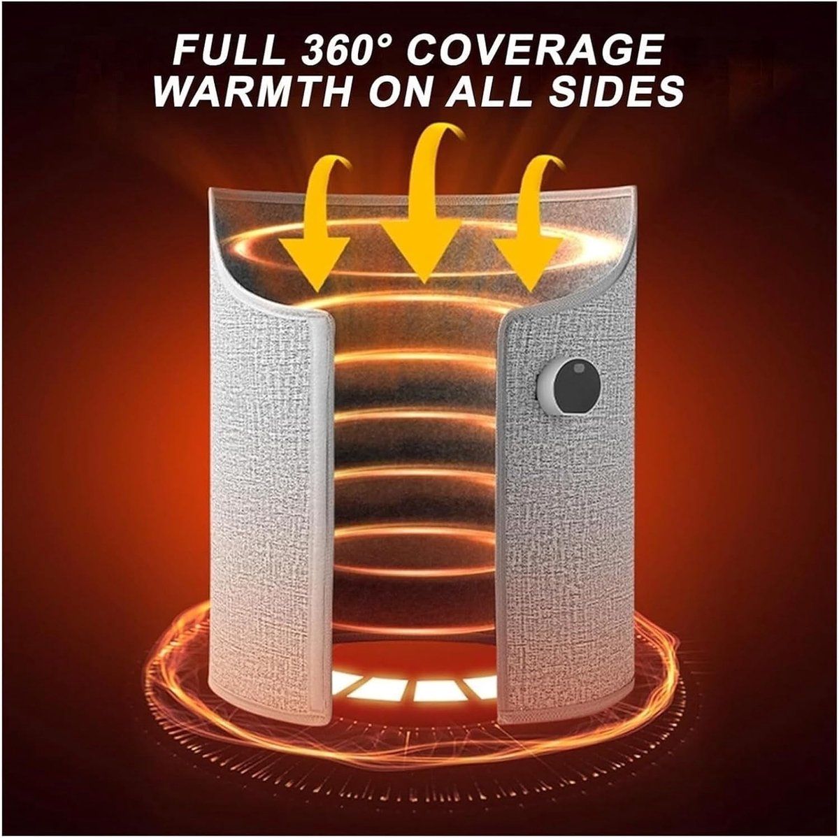 Opvouwbare Draagbare Ventilatorkachel met 5 - afbeelding 2