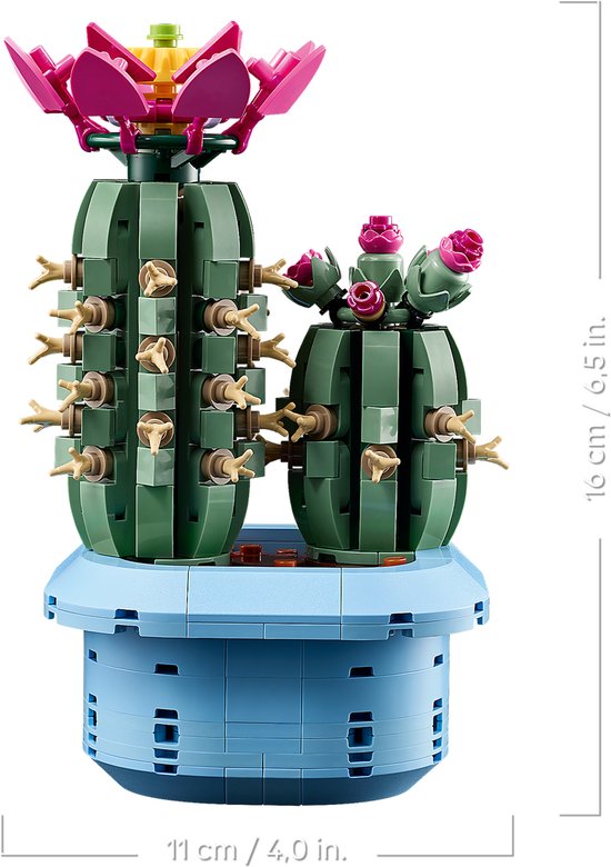LEGO Botanicals Cactus Fleuri - Ensemble Décoration Plantes - 11509