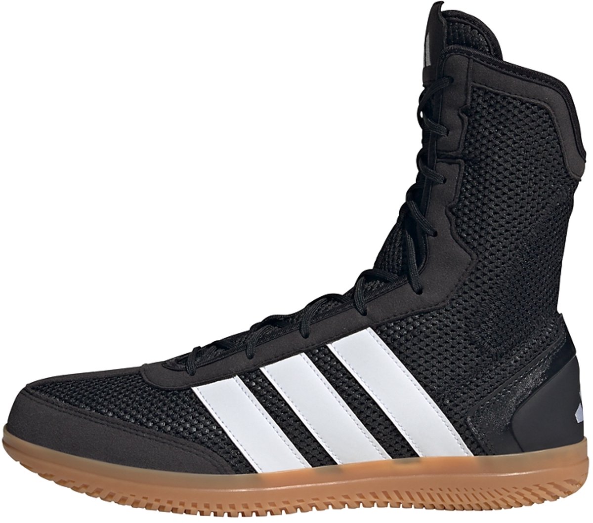 Adidas Performance Box Hog Brede Schoenen Unisex Zwart