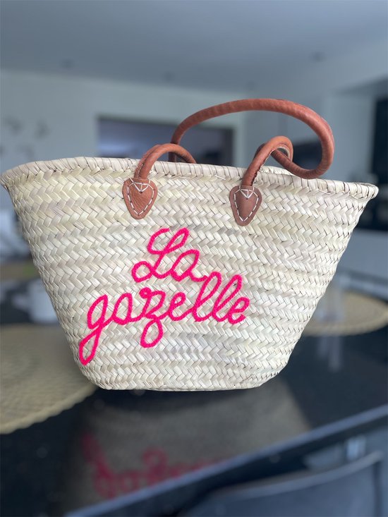 Sac de plage - Sac shopping - Shopper femme - 100% osier fait main