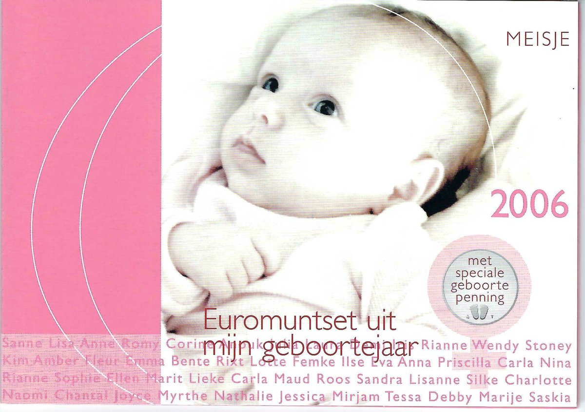 Geboorteset baby meisje 2006