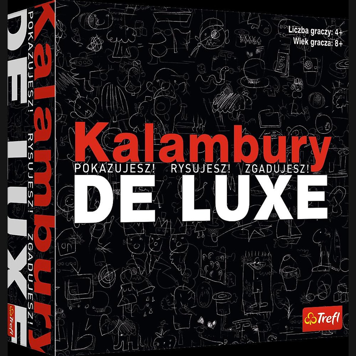 Trefl Gry Gezelschapsspel kalambury de luxe trefl 01016 afbeelding