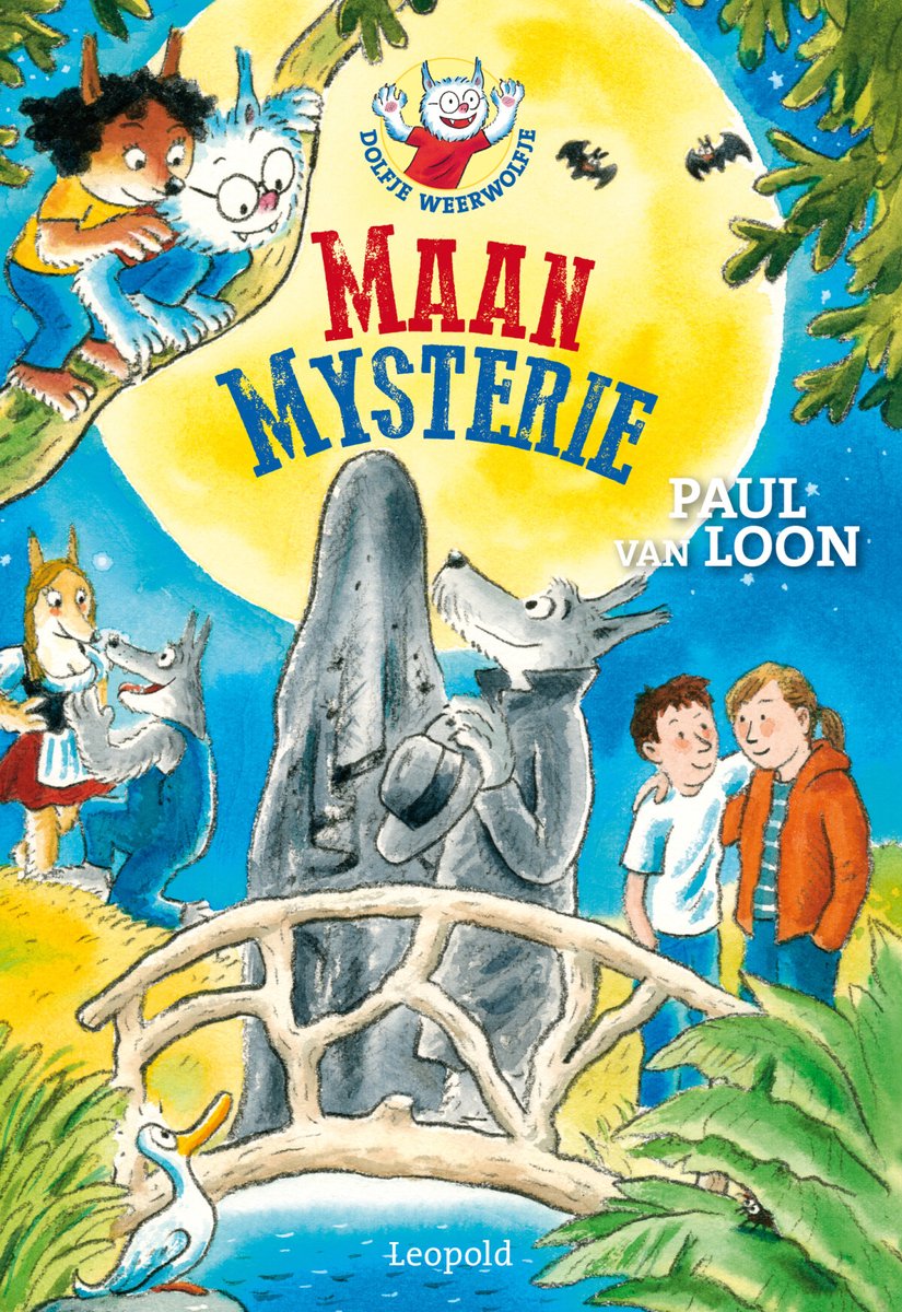 Omslag van Dolfje Weerwolfje - MaanMysterie