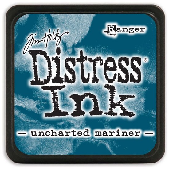Foto: Tim holtz distress stempelkussen mini ink pad uncharted mariner tdp81982