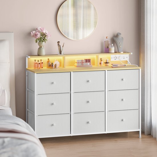 Beige commodes met lades kopen? ✔️ Tot 37% korting