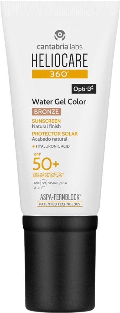 Zonnebrandcrème met Kleur Heliocare 360º Gel Bronze 50 ml Spf 50