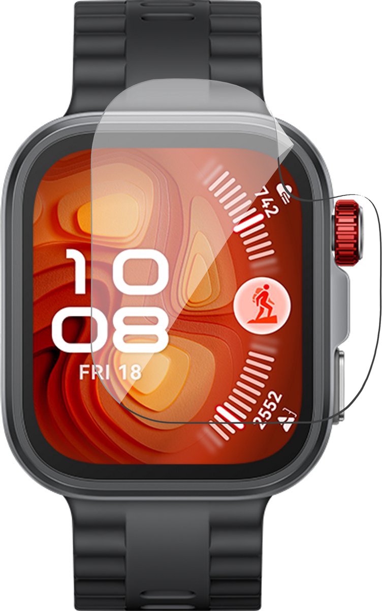 Screenprotector geschikt voor Huawei Watch Fit 4 Pro - 1x FlexGuard Screen Protector