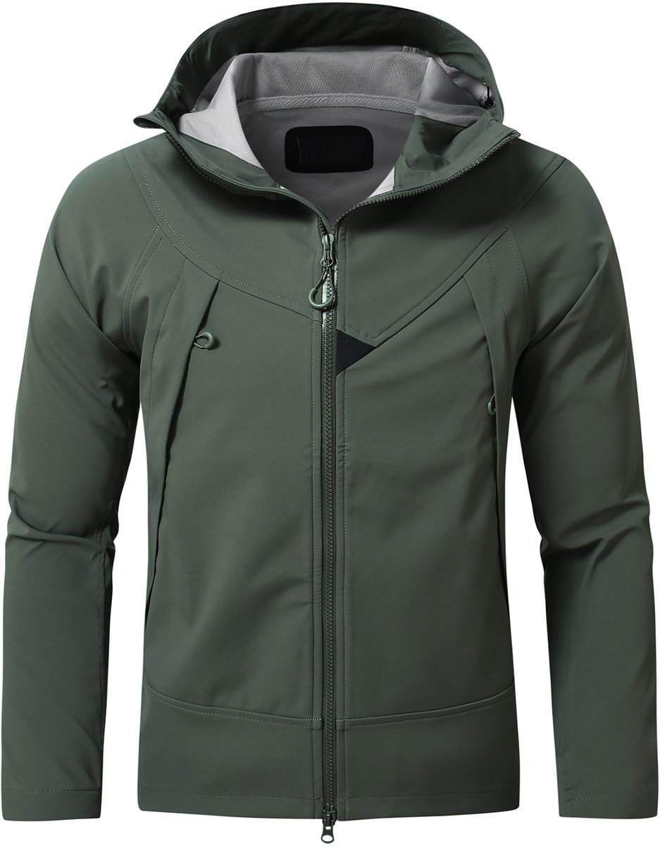 YOUTHUP Heren Outdoorjas Waterdicht en Ademend - L