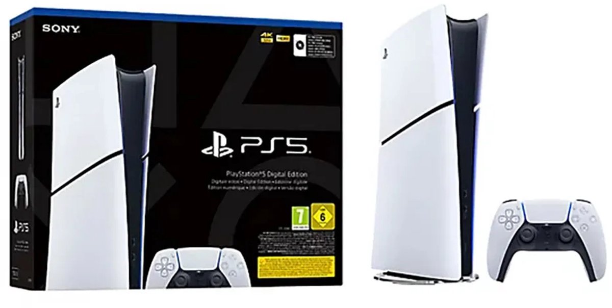 PlayStation 5 Digital Edition - Slim — cadeau in Games, Films & Muziek - foto 5