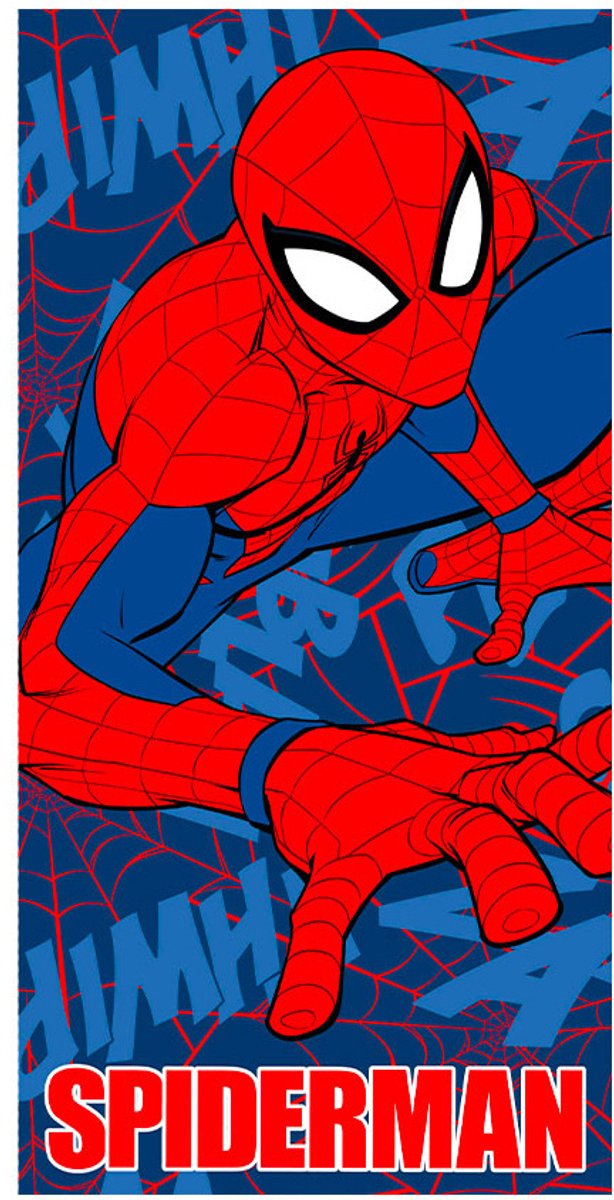 SpiderMan Strandlaken Classic - 70 x 140 cm - Katoen