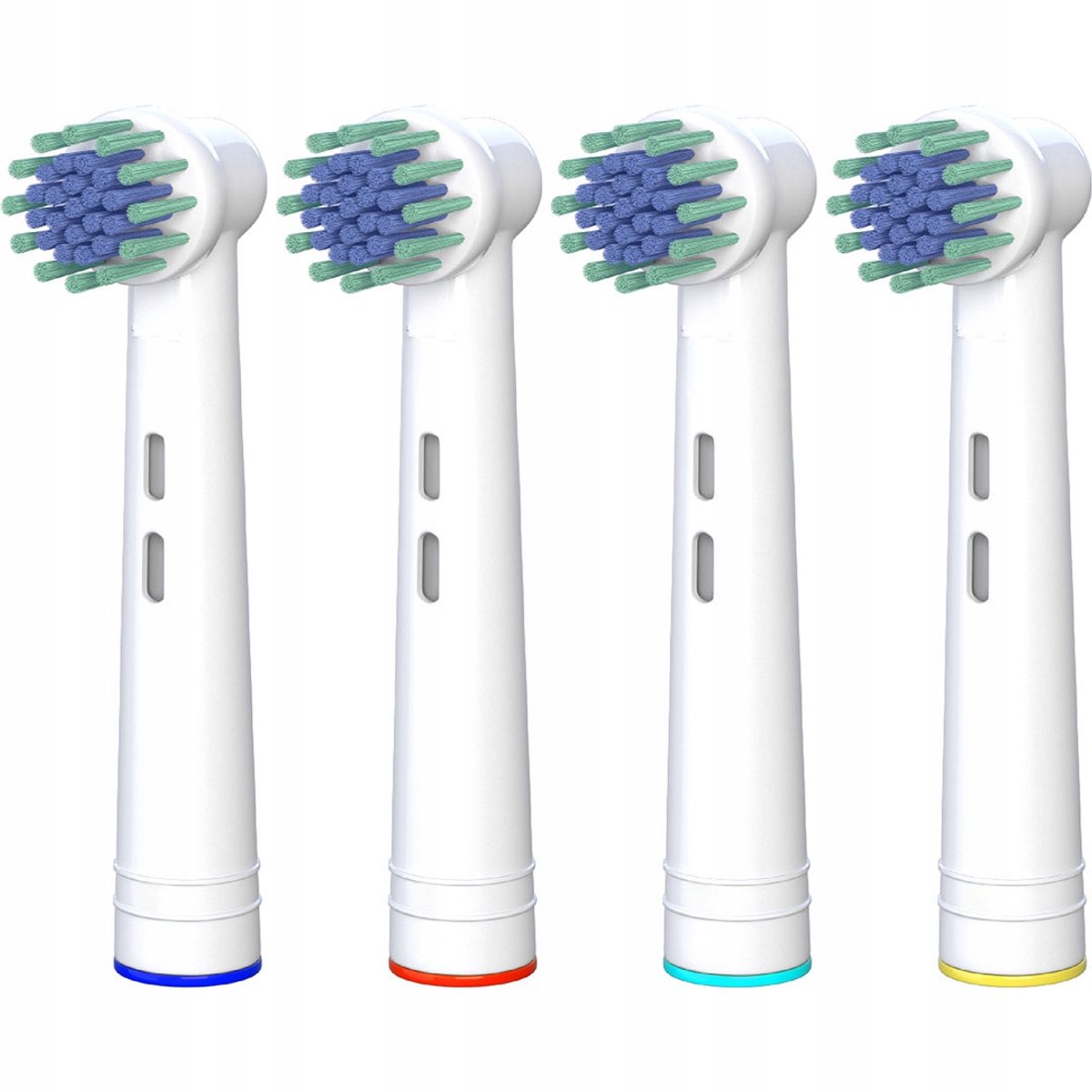 4x Zachte Opzetborstels Sensitive Vervanging voor Oral-B Elektrische Tandenborstels