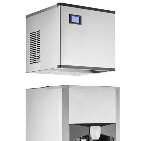 IJsblokjesmachine - Commerciële IJsmachine - 136 kg/dag Capaciteit - 80 kg Opslagbak - Automatische IJsdispenser 9 kg/min - Zelfreinigend - Touchscreen van Merkloos — afbeelding 5