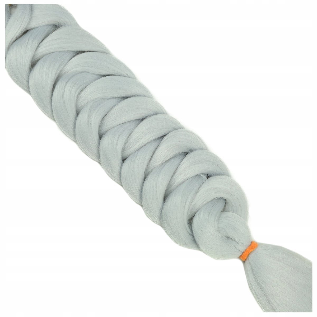 Synthetische Haarstukken voor Vlechten - Grijs - 200cm