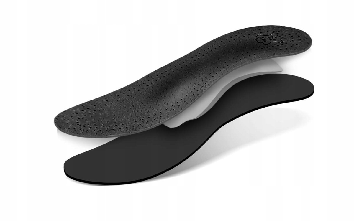 Kaps Master Orthese Inlegzolen Zwart Maat 45 - Comfort en Ondersteuning